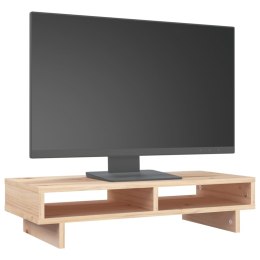 PODSTAWKA NA MONITOR 60X27X14CM LITE DREWNO SOSNOWE