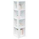 SZAFKA NAROŻNA BIAŁA 33X33X132CM
