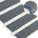 NAKŁADKI NA SCHODY 15 SZT. 65X21X4CM FIOLETOWO-NIEBIESKIE