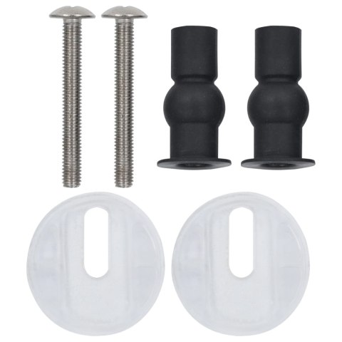 DESKI KLOZETOWE WOLNOOPADAJĄCE 2 SZT WZÓR W MUSZLE