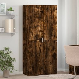 SZAFA NA BUTY PRZYDYMIONY DĄB 80X39X178CM