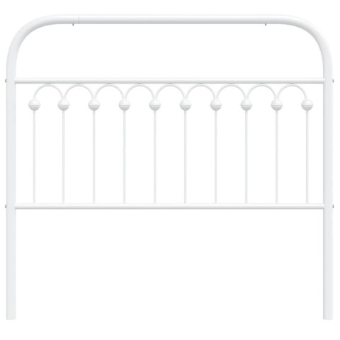 METALOWE WEZGŁOWIE BIAŁE 107CM