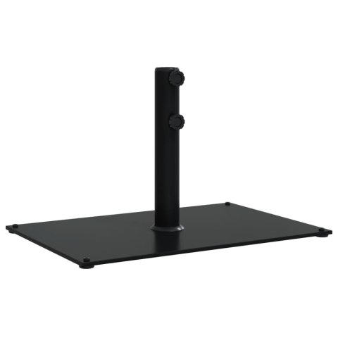 PODSTAWA DO PARASOLA DO SŁUPKÓW Ø32/38/48MM 15KG PROSTOKĄT