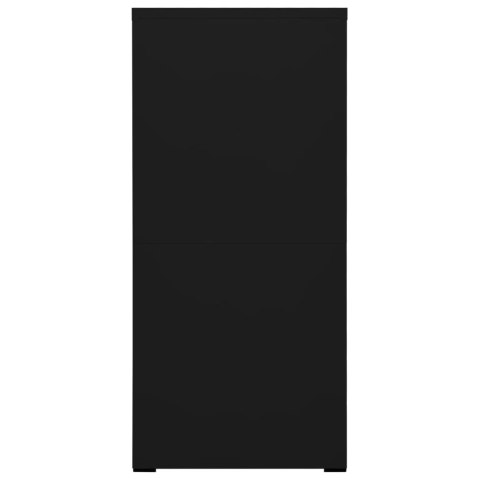 SZAFKA KARTOTEKOWA CZARNA 46X62X133CM STALOWA