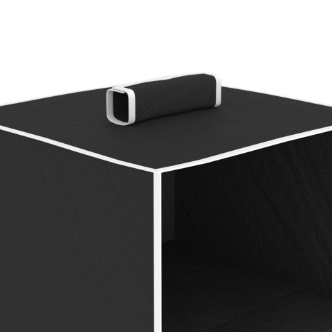 WISZĄCE ORGANIZERY DO SZAFY 2 SZT. Z 4 PÓŁKAMI TKANINA