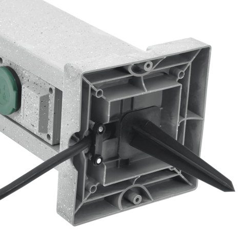 ROZGAŁĘŹNIK OGRODOWY Z KOŁKIEM 4 GNIAZDA IMITACJA KAMIENIA