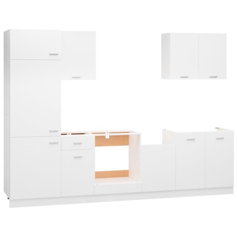 7-CZ. ZESTAW SZAFEK KUCHENNYCH BIAŁY