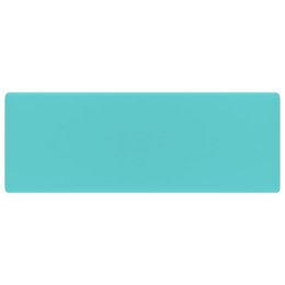 KWADRATOWA UMYWALKA Z PRZELEWEM MATOWA JASNOZIELONA 41X41CM