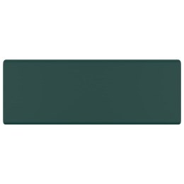 KWADRATOWA UMYWALKA Z PRZELEWEM MATOWA CIEMNOZIELONA 41X41CM