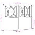 METALOWE WEZGŁOWIE BIAŁE 120CM