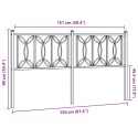 METALOWE WEZGŁOWIE BIAŁE 150CM