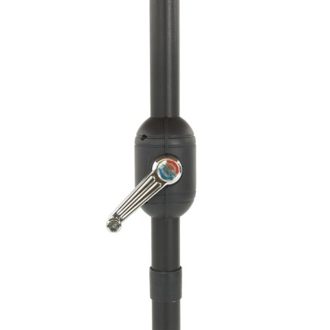 PARASOL OGRODOWY NA STALOWYM SŁUPKU BRĄZOWY 268X268X226CM