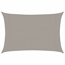 ŻAGIEL PRZECIWSŁONECZNY OGRODOWY MARKIZA TARAS JASNOSZARY 3X4,5M