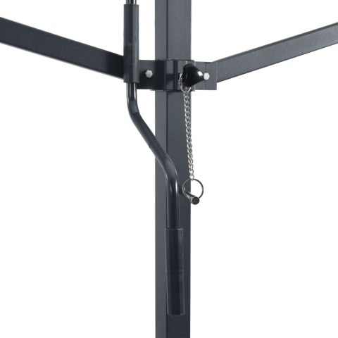 WOLNOSTOJĄCY BALDACHIM OGRODOWY NIEBIESKO-BIAŁY 500X300CM