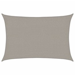 ŻAGIEL PRZECIWSŁONECZNY 160G/M² JASNOSZARY 2X3M HDPE