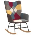 FOTEL BUJANY PATCHWORK TAPICEROWANY TKANINĄ