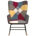 FOTEL BUJANY PATCHWORK TAPICEROWANY TKANINĄ