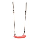 HUŚTAWKA OGRODOWA DLA DZIECI POJEDYNCZA REGULOWANA CZERWONA