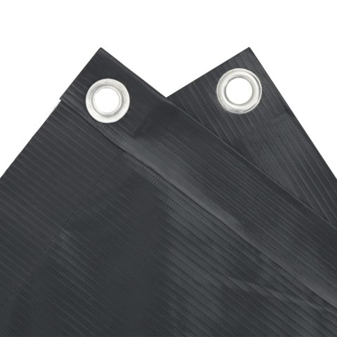 PARAWAN BALKONOWY ANTRACYTOWY 90X500CM WODOODPORNY