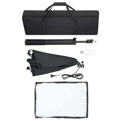 ZESTAW STUDYJNY Z LAMPAMI SOFTBOX I TŁAMI