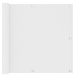 PARAWAN BALKONOWY BIAŁY 90X400CM WODOODPORNY