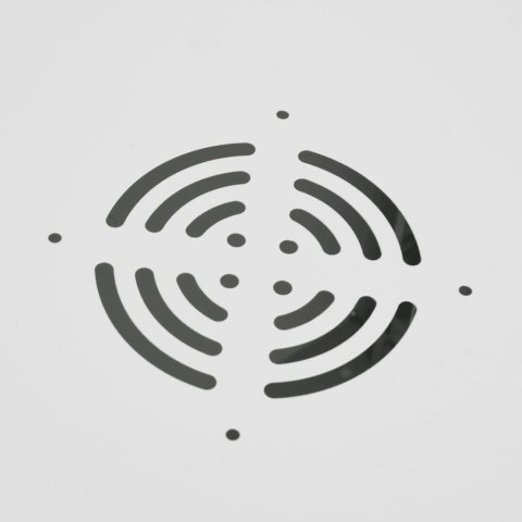 SZAFA SERWEROWA WISZĄCA 6U 19" IP20 53X40X30CM SZARA DRZWI SZKLANE