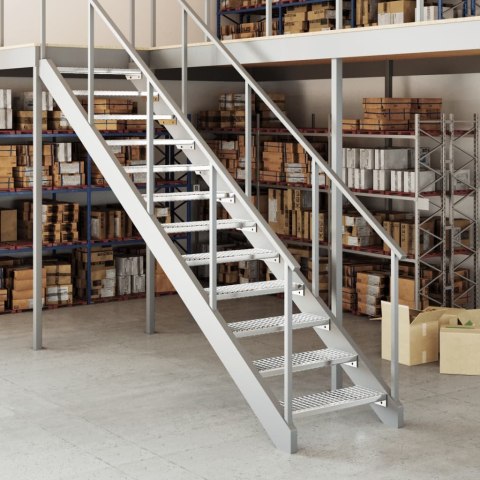 STOPIEŃ Z KRATY 70X24X7CM STAL GALWANIZOWANA