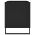SZAFKA NA PŁYTY CZARNA 85X38X48CM