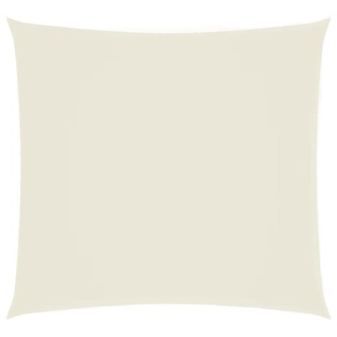 ŻAGIEL PRZECIWSŁONECZNY OGRODOWY WODOODPORNY MARKIZA TARAS KWADRATOWY 4X4M KREMOWY