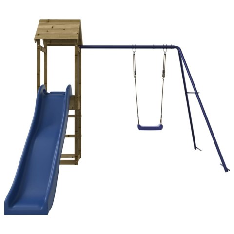 PLAC ZABAW DO OGRODU IMPREGNOWANE DREWNO SOSNOWE