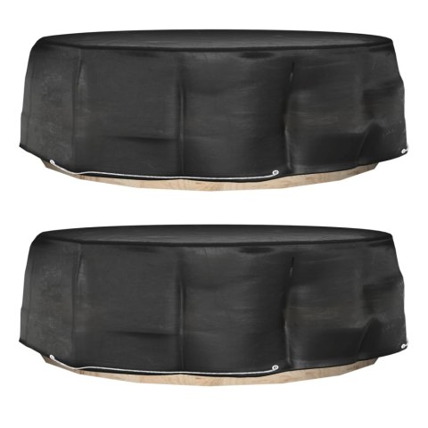 POKROWCE NA MEBLE WYPOCZYNKOWE 2 SZT. 10 OCZEK 236X67CM