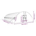 SZKLARNIA ZE STALOWĄ RAMĄ ZIELONA 72M² 12X6X2,85M