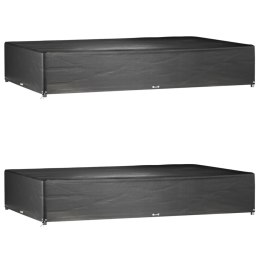 POKROWCE NA MEBLE OGRODOWE 2 SZT. 325X205X60CM WODOODPORNE