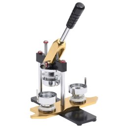 MASZYNKA DO PRZYPINEK + 500 SZT. PRZYPINEK 58MM DIY GADŻETY EVENTY OBROTOWA