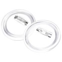 PRZYPINKI Z ZAPIĘCIAMI 100 SZT. AKRYL 58MM DIY GADŻETY EVENTY