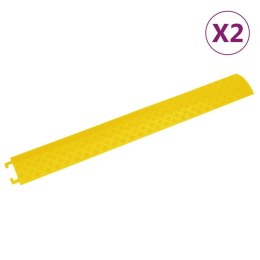 NAJAZDY KABLOWE 2 SZT. 98,5CM ŻÓŁTE