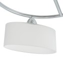 LAMPA SUFITOWA 5 ŻARÓWEK E14 KLOSZE W KSZTAŁCIE ELIPSY 200 W