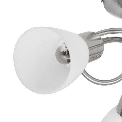 LAMPA SUFITOWA ZE SZKLANYMI KLOSZAMI NA ŻARÓWKI E14