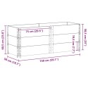 3XNADSTAWKA PALETOWA DREWNIANA 150X50CM DREWNO SOSNOWE