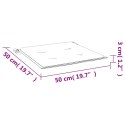 PODUSZKI NA KRZESŁA OGRODOWE 4 SZT. ANTRACYTOWE 50X50X3CM