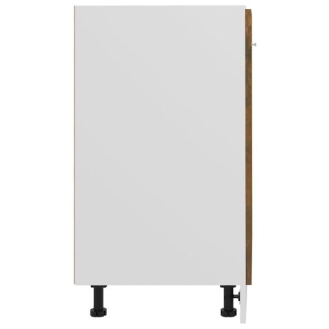 STOJĄCA SZAFKA KUCHENNA PRZYDYMIONY DĄB 60X46X81,5CM