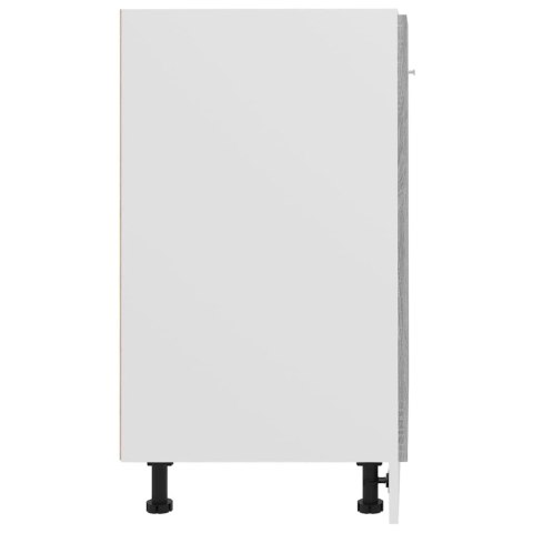 STOJĄCA SZAFKA KUCHENNA SZARY DĄB SONOMA 60X46X81,5CM