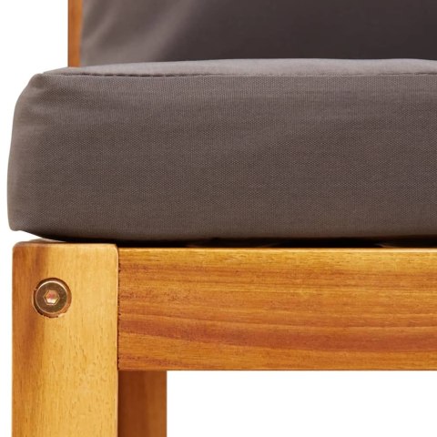 3-CZ. ZESTAW WYPOCZYNKOWY DO OGRODU Z PODUSZKAMI AKACJOWY