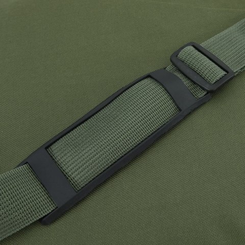 TORBA WĘDKARSKA WODOSZCZELNA CIEMNOZIELONA TKANINA OXFORD