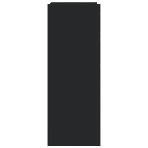 SZAFKA NA BUTY CZARNA 52X37,5X100CM