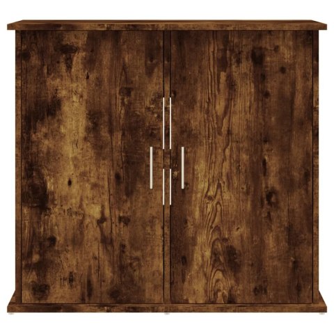 SZAFKA POD AKWARIUM PRZYDYMIONY DĄB 81X36X73CM