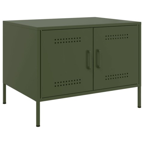 STOLIK KAWOWY OLIWKOWY 68X50X50,5CM STAL WALCOWANA NA ZIMNO