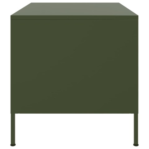 STOLIK KAWOWY OLIWKOWY 68X50X50,5CM STAL WALCOWANA NA ZIMNO