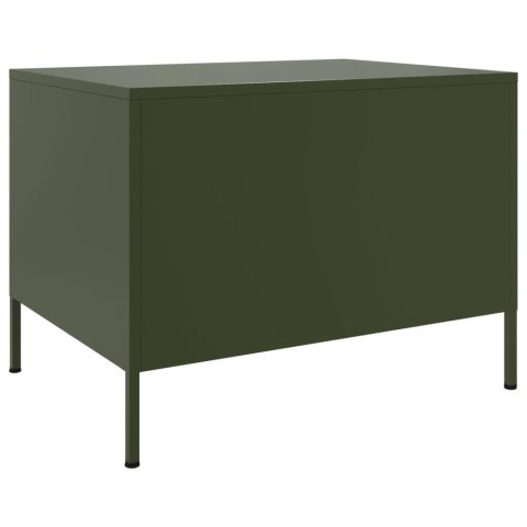 STOLIK KAWOWY OLIWKOWY 68X50X50,5CM STAL WALCOWANA NA ZIMNO