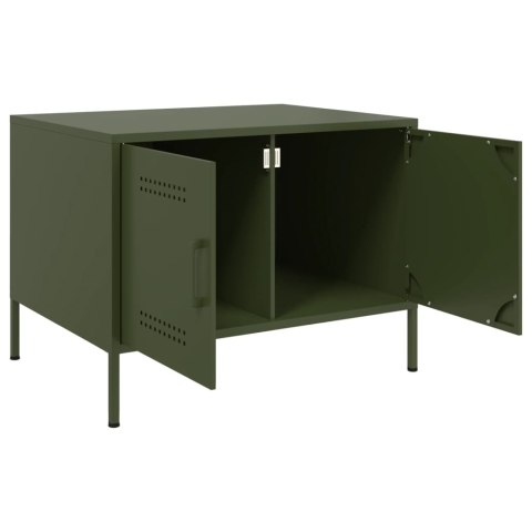 STOLIK KAWOWY OLIWKOWY 68X50X50,5CM STAL WALCOWANA NA ZIMNO